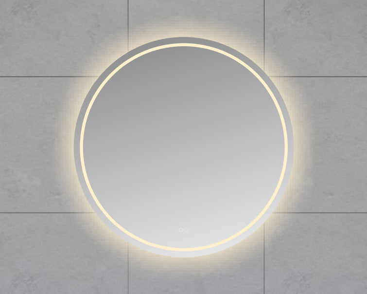 Lumora spiegel rond met LED, dimbaar en spiegelverwarming 100 cm