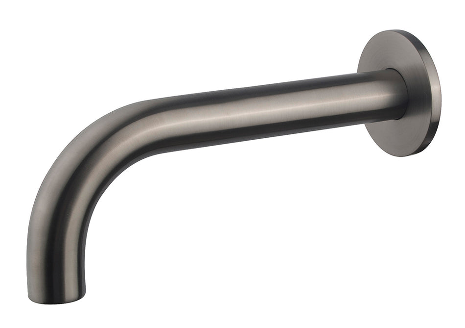 Caral badkraan met ronde uitloop - 20 cm 1/2'' - gunmetal