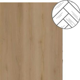Nordic Oak Light Natural - Plak (dryback) - Visgraat