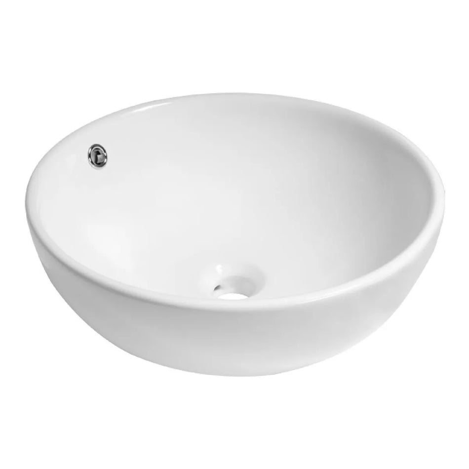 Brauer Sky waskom keramiek 43cm wit glans