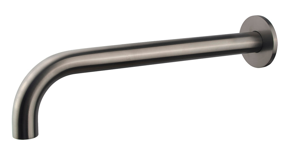 Caral badkraan met ronde uitloop - 30 cm 1/2'' - gunmetal