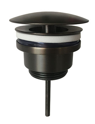 UniMatch open afvoerplug 5/4'' gunmetal