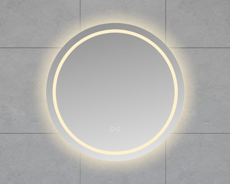 Lumora spiegel rond met LED, dimbaar en spiegelverwarming 60 cm