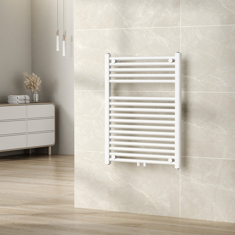 Elara sierradiator 76,6 x 60,0 cm - glans wit