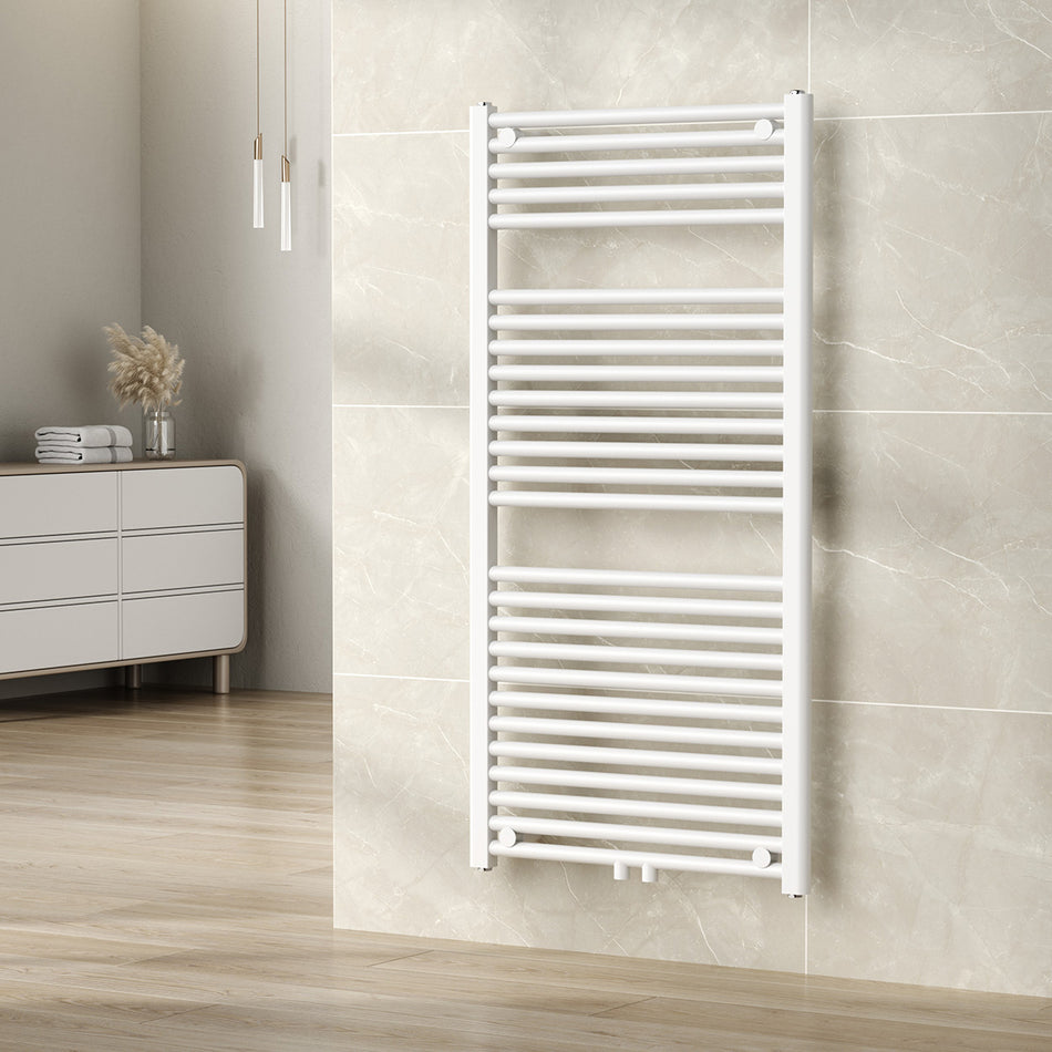 Elara sierradiator 118,5 x 60,0 cm - glans wit