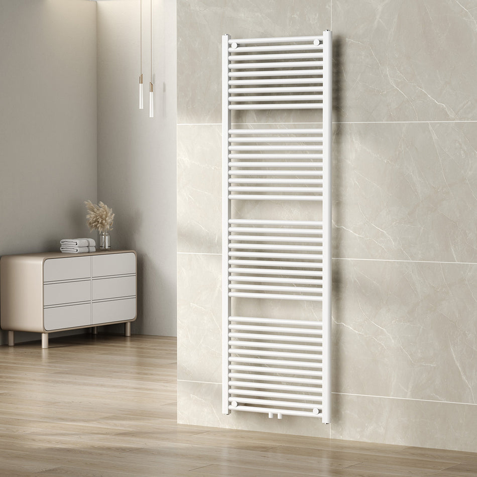 Elara sierradiator 181,7 x 60,0 cm - glans wit