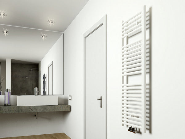 Elara sierradiator 118,5 x 45,0 cm - glans wit