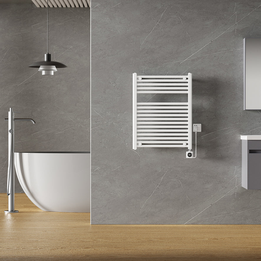 Elara elektrische radiator Smart WiFi 76,6 x 60 cm - glans wit
