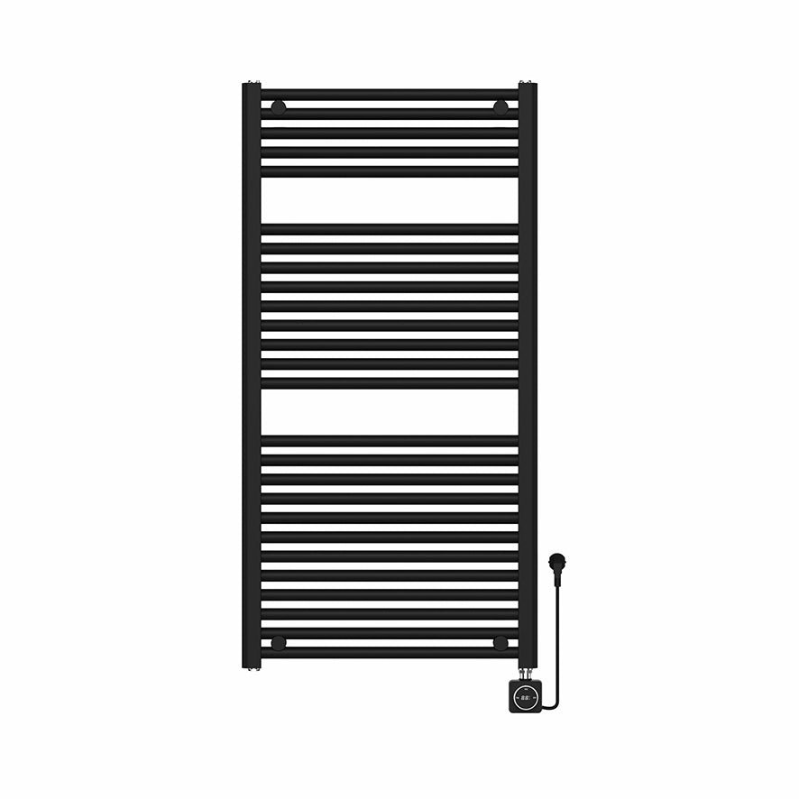 Elara elektrische radiator Smart WiFi 118,5 x 60 cm - mat zwart
