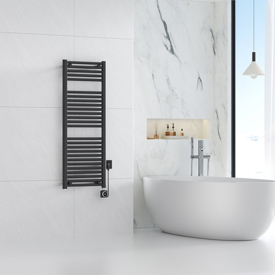 Elara elektrische radiator Smart WiFi 118,5 x 45 cm - mat zwart