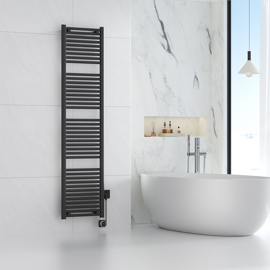 Elara elektrische radiator Smart WiFi 181,7 x 45 cm - mat zwart