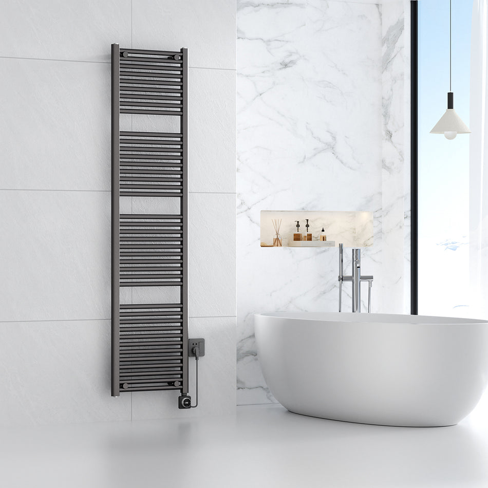 Elara elektrische radiator Smart WiFi 181,7 x 45 cm - gunmetal