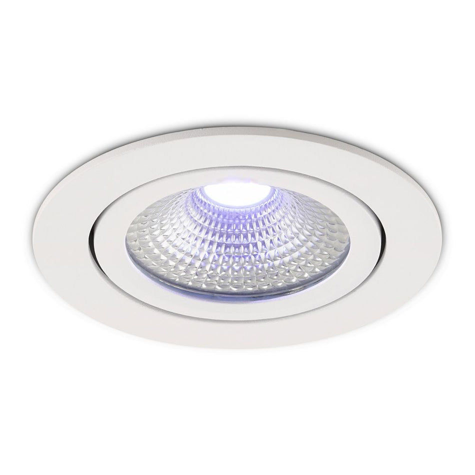 Slimme LED-inbouwspot - Vivaro - Wit - 5W IP54 RGBWW Zigbee