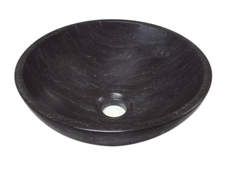 Plieger Stone waskom - 30x12cm - Hardsteen - Antraciet