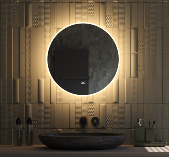 Ronde badkamerspiegel 60x60 cm