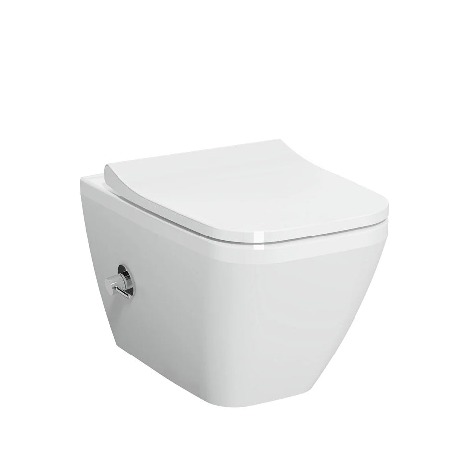 Vitra integra square met Bidet met softclose zitting