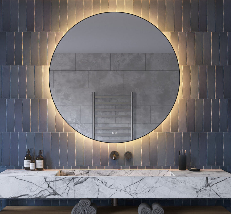 Ronde badkamerspiegel 120x120 cm