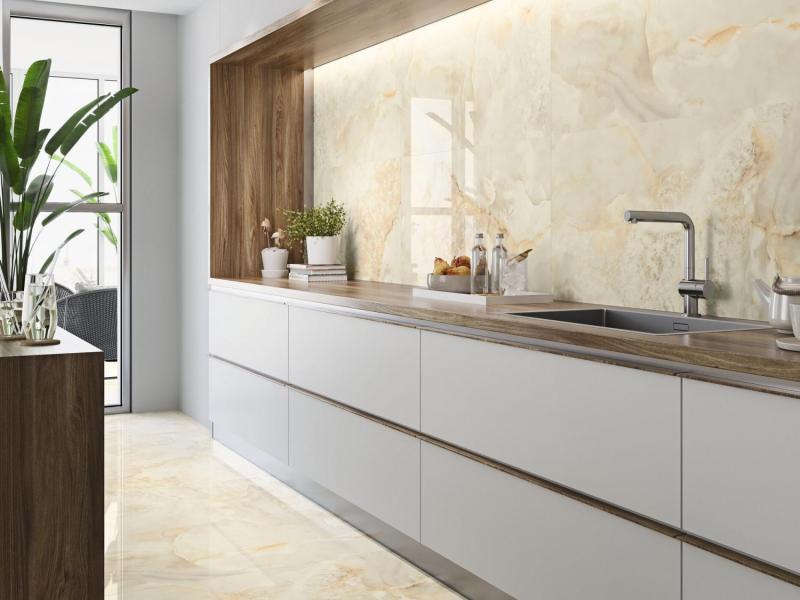 Cream 120x120 Gepolijst