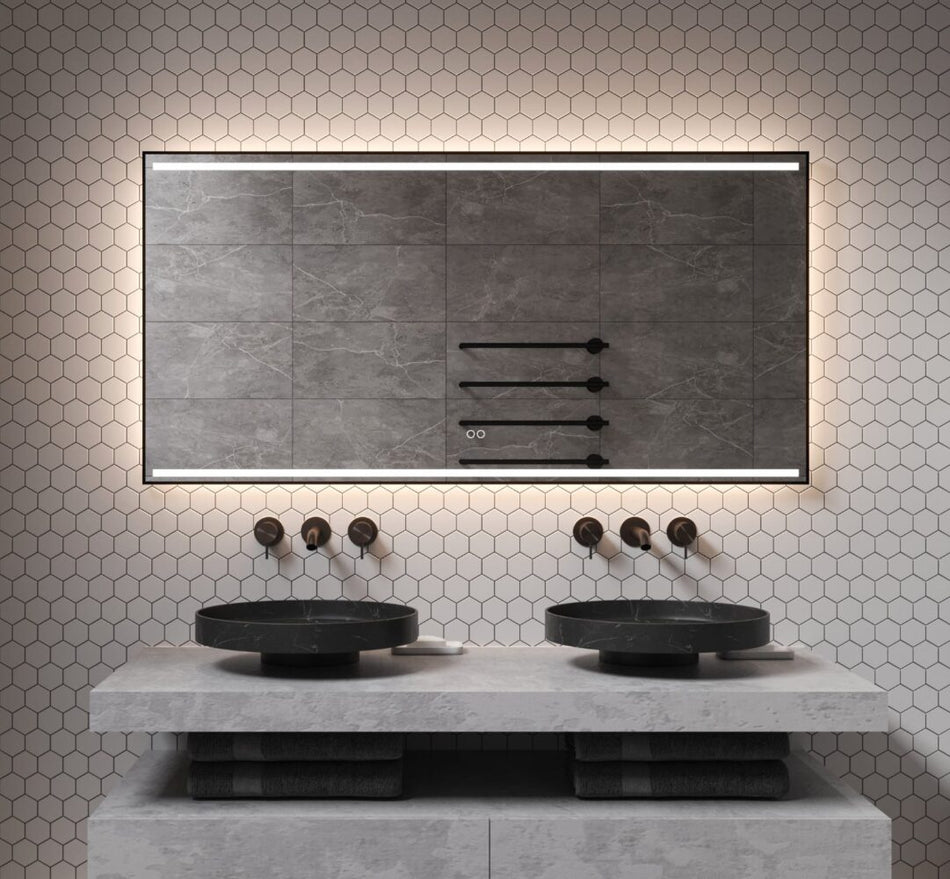 Badkamerspiegel 140x70 cm