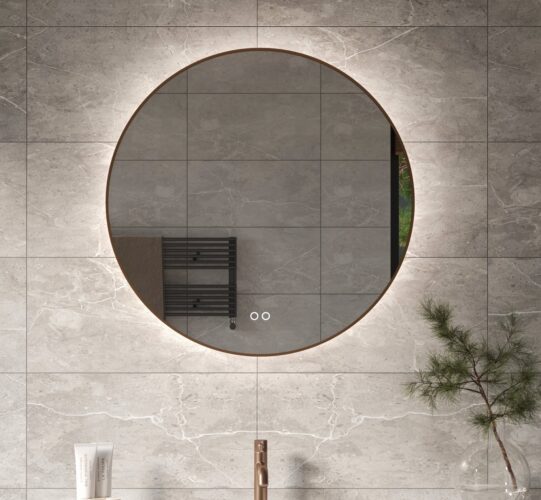 Ronde badkamerspiegel 80x80 cm