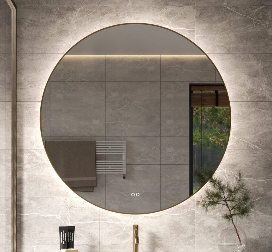 Ronde badkamerspiegel 120x120 cm