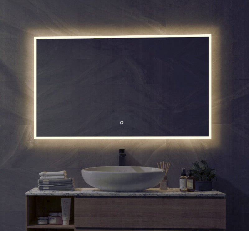 Slimme spiegel 120x70 cm - Met afstandbediening