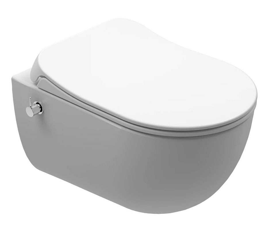 Zero 2.0 Wit glans met Bidet incl softclose zitting