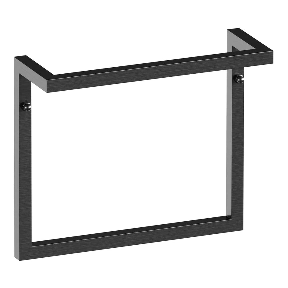 Brauer Handdoekbeugel 35 gunmetal geborsteld