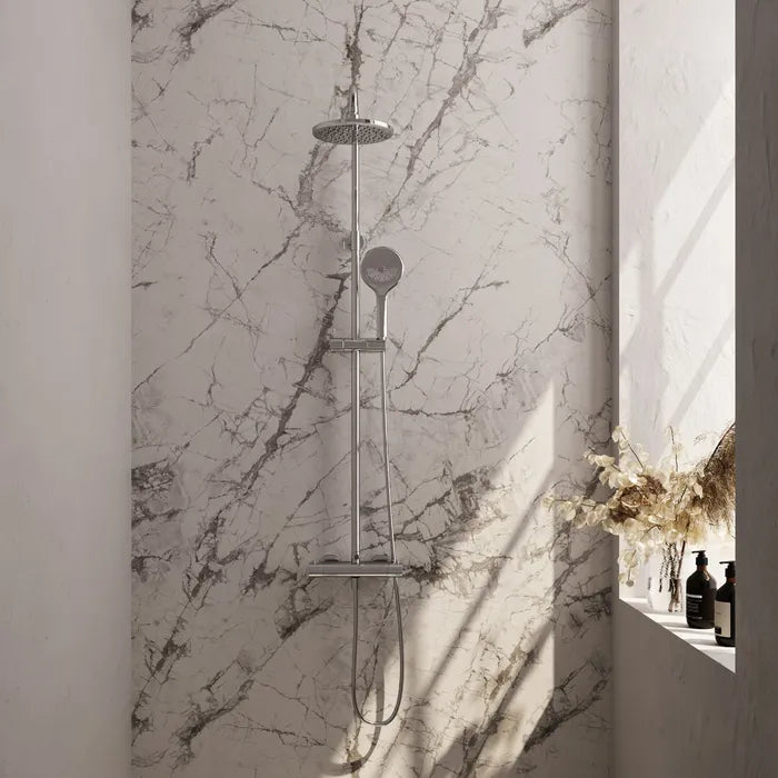 Brauer thermostatische doucheset - Staaf of 3-standen handdouche - In verschillende kleuren - Edition en carving