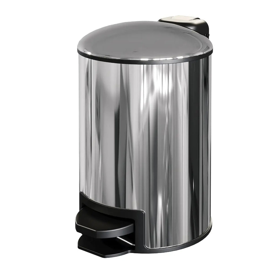 Brauer pedaalemmer 3 liter chroom