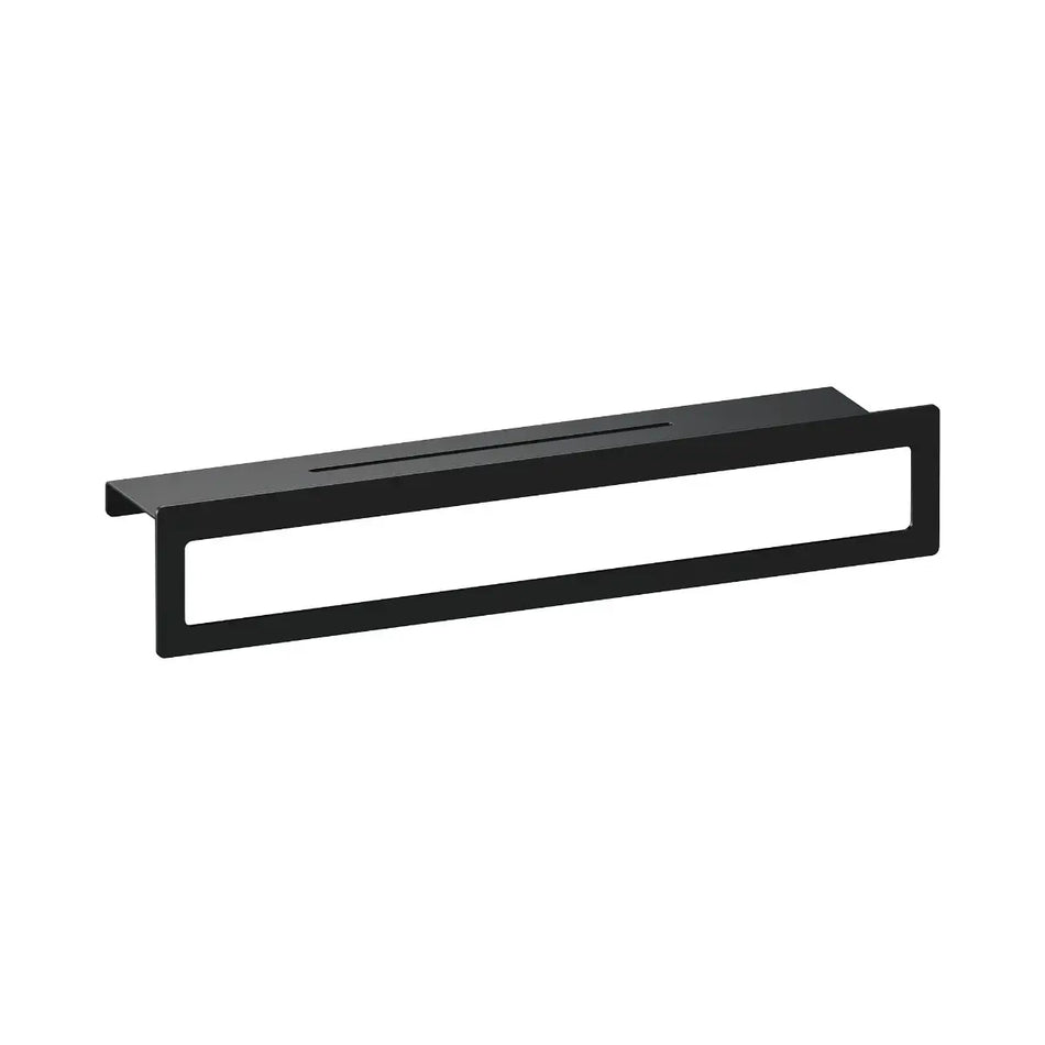 Brauer Black Edition handdoekrek met planchet mat zwart