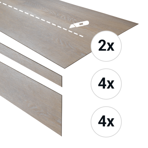 PVC traptreden honing INCLUSIEF gewenste kleur profiel
