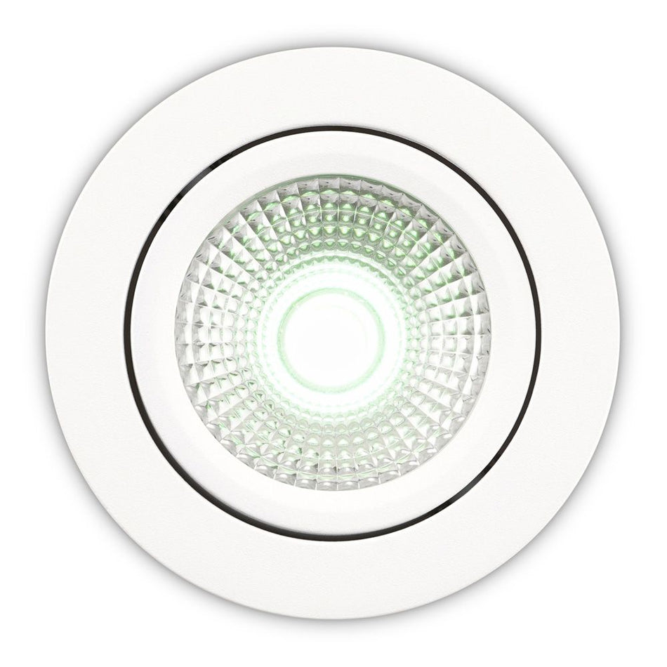 Slimme LED-inbouwspot - Vivaro - Wit - 5W IP54 RGBWW Zigbee