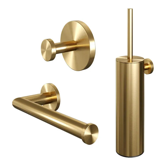 Brauer toilet 3 delig SET goud