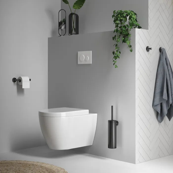 Brauer toilet 3 delig SET gunmetal