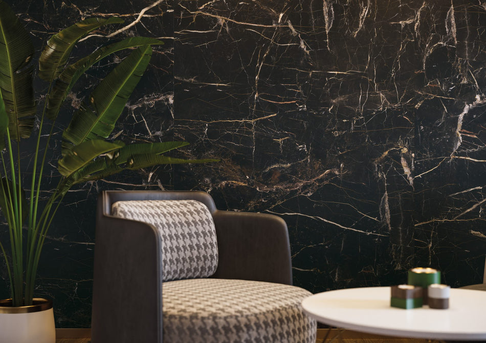 Marquina gold 60x60 - hoogglans