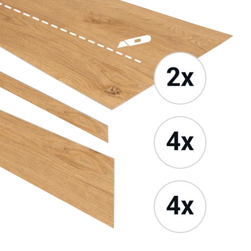 PVC traptreden Onyx  INCLUSIEF gewenste kleur profiel